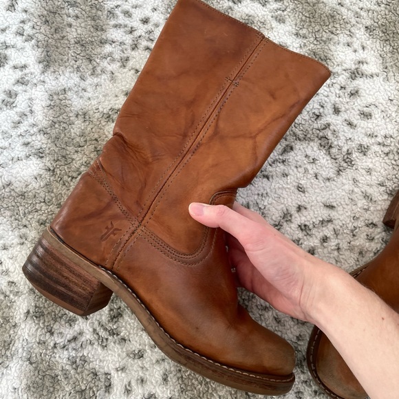 Frye brown campus boots - Picture 7 of 8